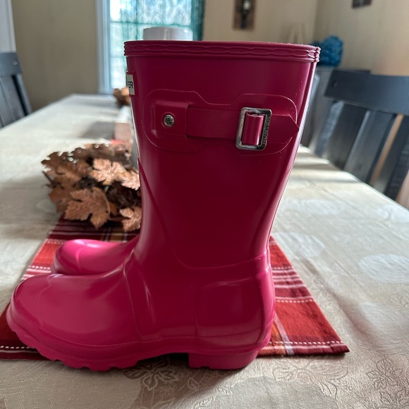 Pink Hunter Boots women size 5 - Picture 3 of 6